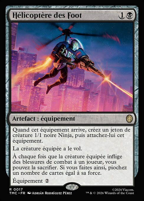 Hélicoptère des Foot