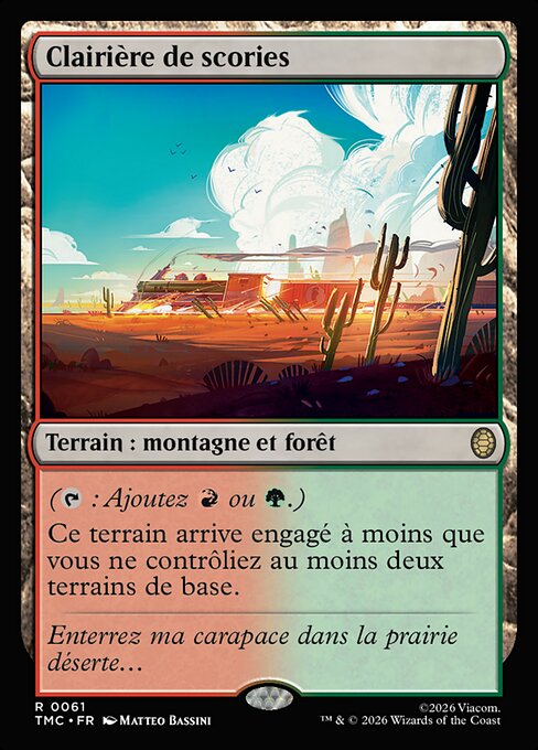 Clairière de scories