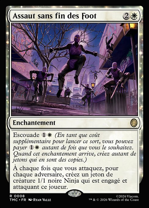 Assaut sans fin des Foot