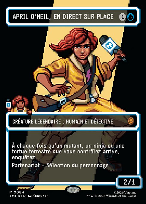 April O'Neil, Live on the Scene