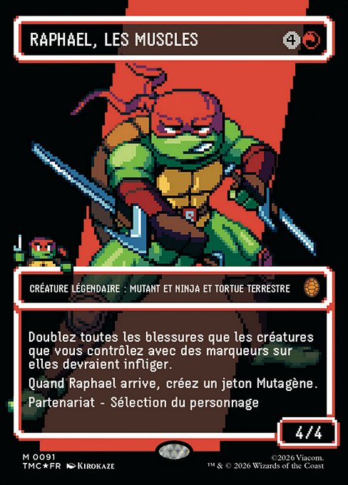 Raphael, les muscles