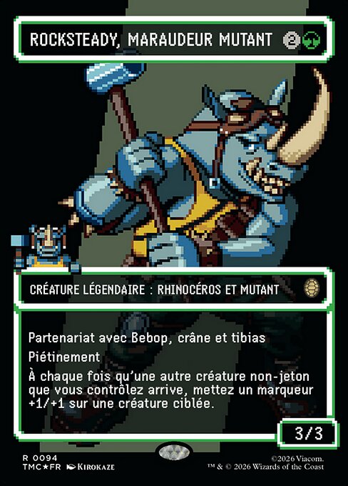 Rocksteady, maraudeur mutant