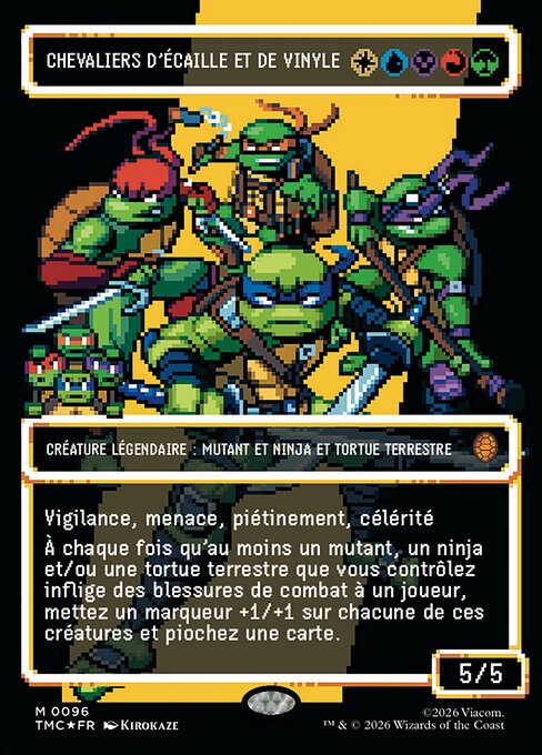 Chevaliers d'écaille et de vinyle