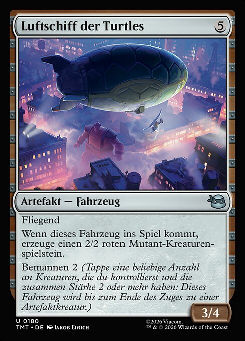 Luftschiff der Turtles