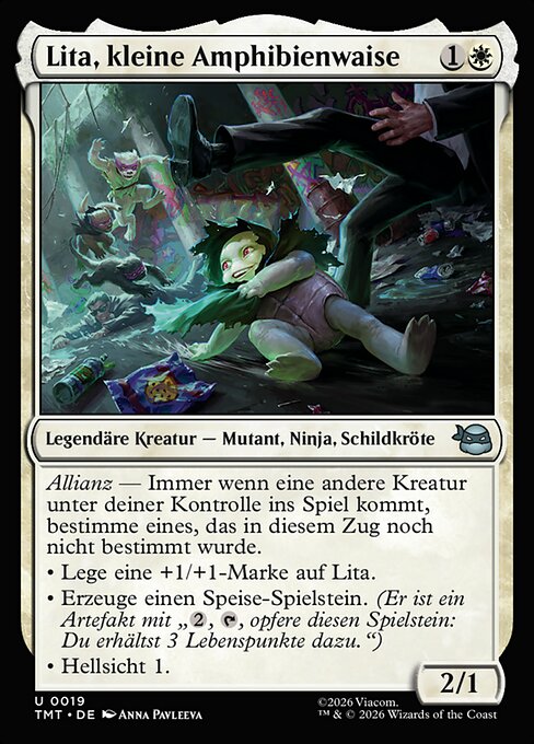 Lita, kleine Amphibienwaise