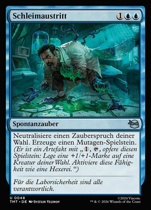 Schleimaustritt