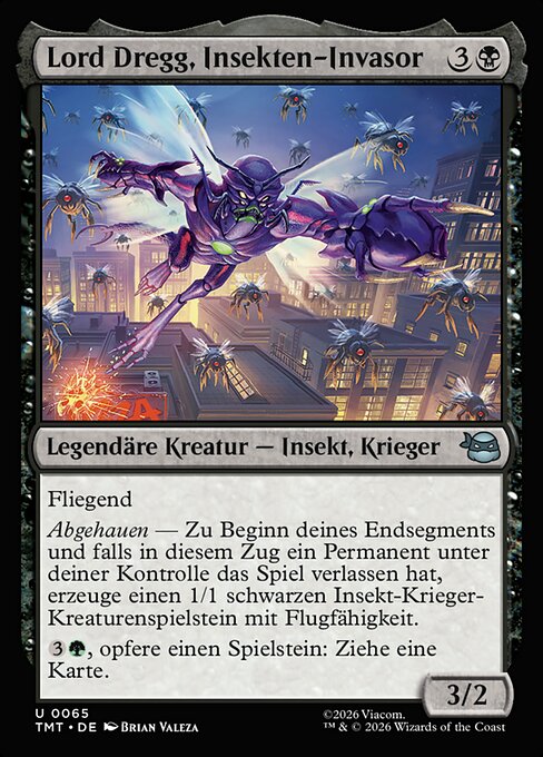 Lord Dregg, Insekten-Invasor