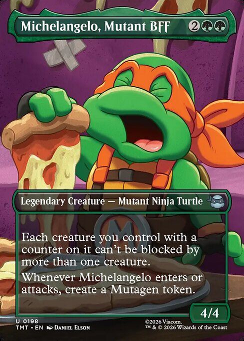 Michelangelo, Mutant BFF