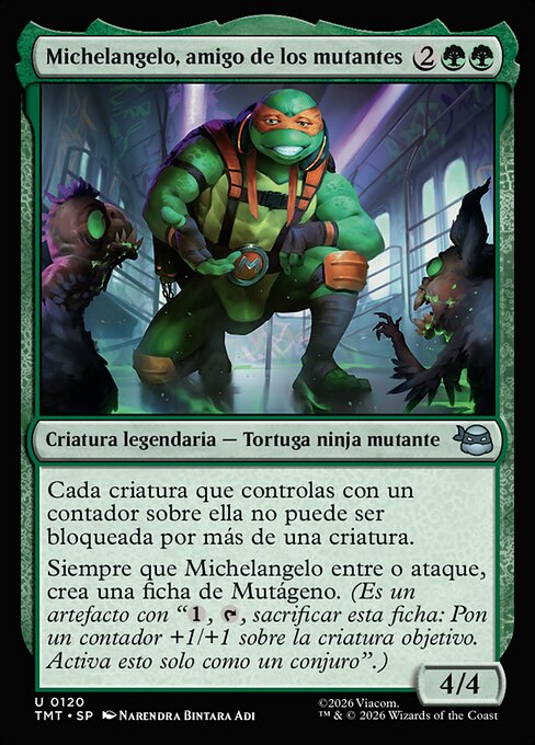 Michelangelo, Mutant BFF