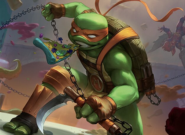 Michelangelo, friqui total