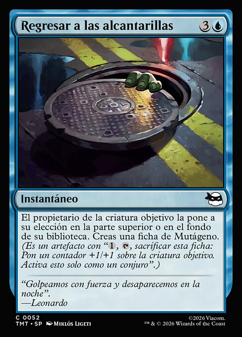 Regresar a las alcantarillas