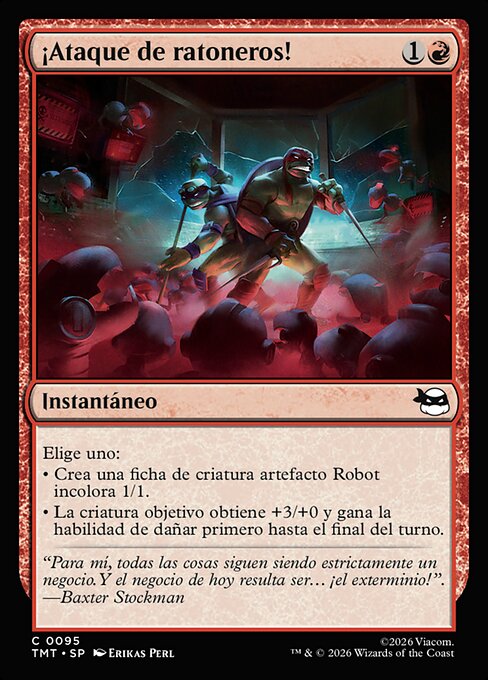 ¡Ataque de ratoneros!