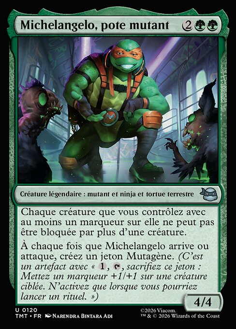 Michelangelo, Mutant BFF