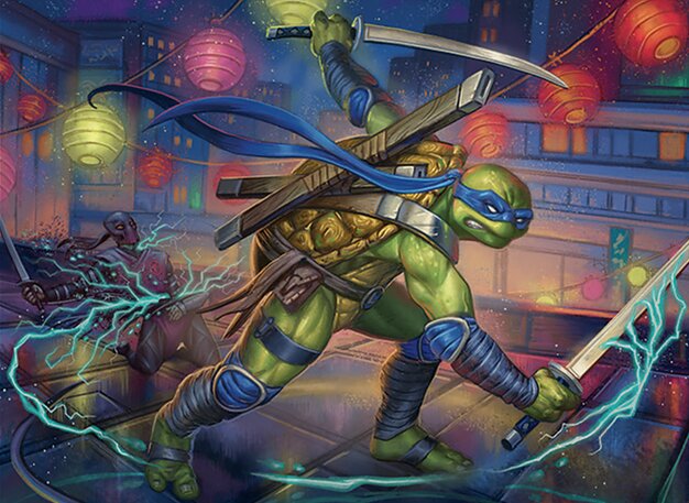 Leonardo, le tranchant