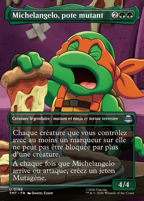 Michelangelo, pote mutant