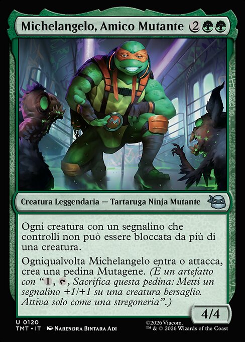 Michelangelo, Mutant BFF