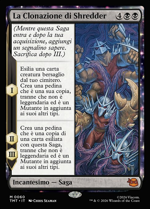 La Clonazione di Shredder