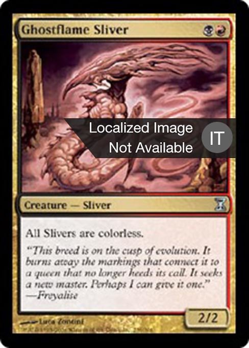 Ghostflame Sliver