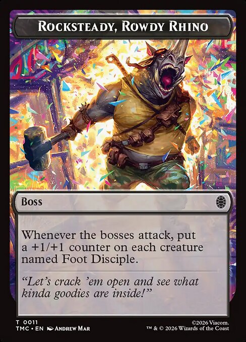 Rocksteady, Rowdy Rhino