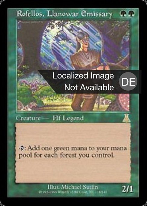 Rofellos, Llanowar-Gesandter