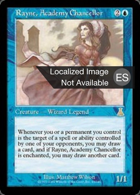 Rayne, canciller de la Academia