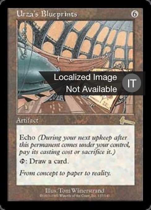 Urza's Blueprints