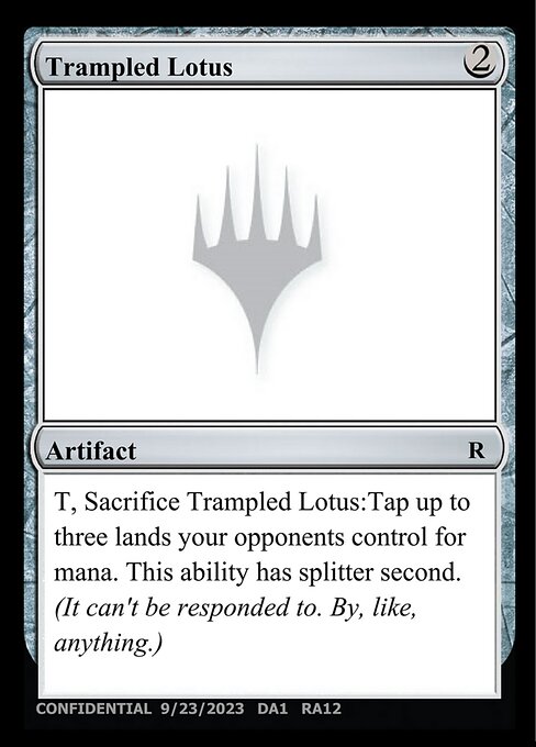 Trampled Lotus