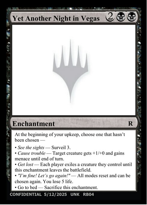 Yet Another Night in Vegas