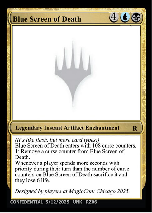 Blue Screen of Death