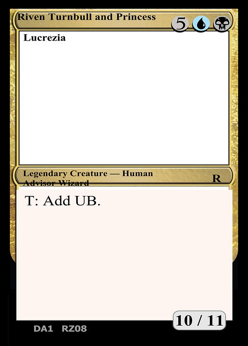 Riven Turnbull and Princess Lucrezia