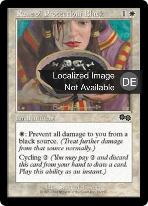 Schutzrune gegen Schwarz