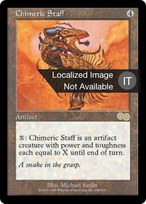 Chimeric Staff
