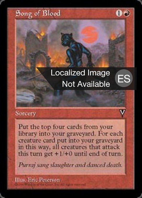 Canción de la sangre