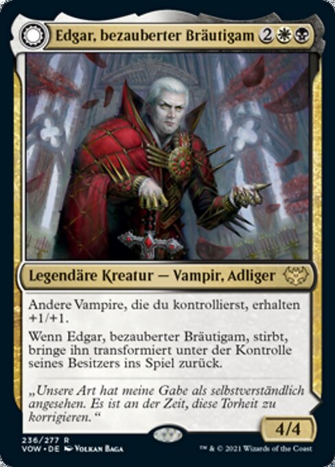 Edgar, Charmed Groom // Edgar Markov's Coffin