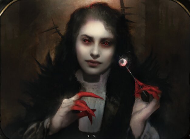 Blutgierige Vampirin