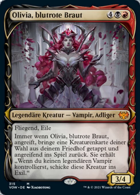 Olivia, Crimson Bride