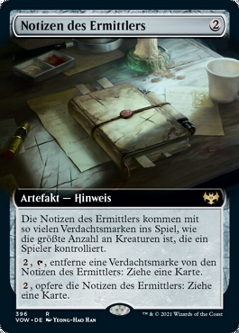 Investigator's Journal