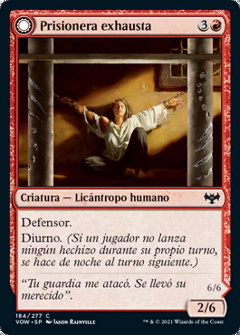 Weary Prisoner // Wrathful Jailbreaker