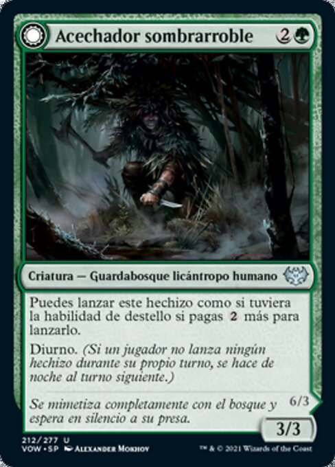 Oakshade Stalker // Moonlit Ambusher