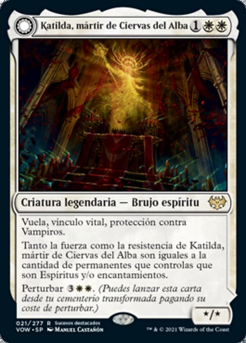 Katilda, Dawnhart Martyr // Katilda's Rising Dawn