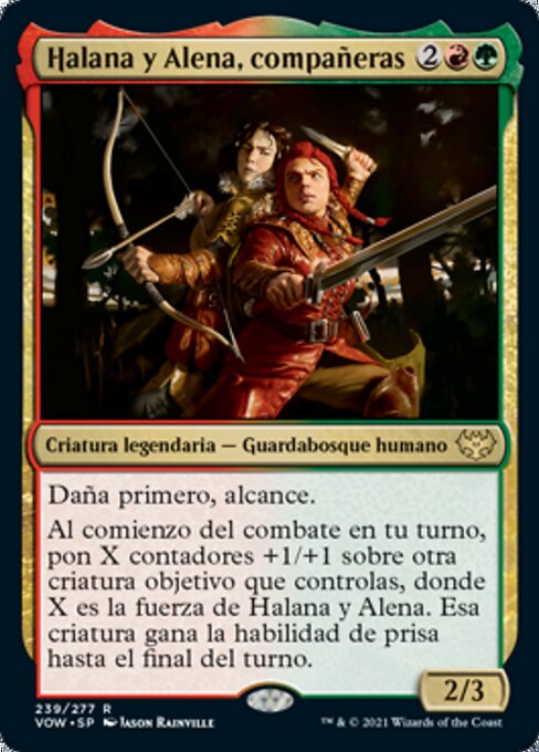 Halana y Alena, compañeras
