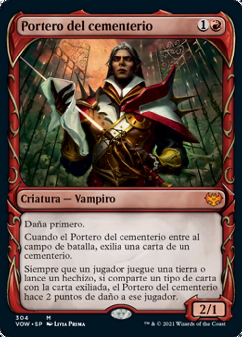 Portero del cementerio