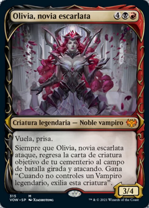 Olivia, Crimson Bride