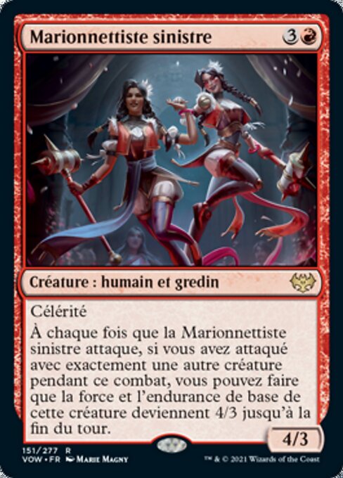 Marionnettiste sinistre