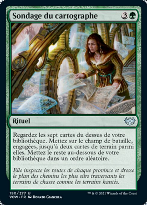 Sondage du cartographe