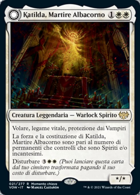 Katilda, Dawnhart Martyr // Katilda's Rising Dawn