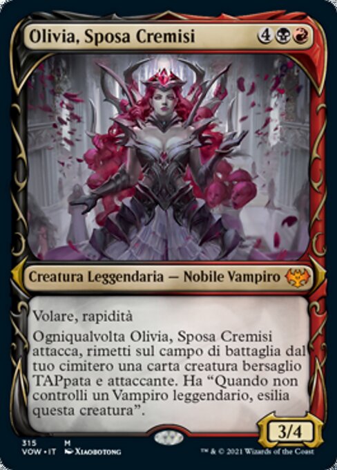 Olivia, Crimson Bride