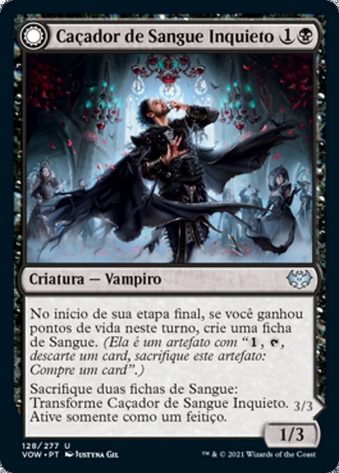 Restless Bloodseeker // Bloodsoaked Reveler