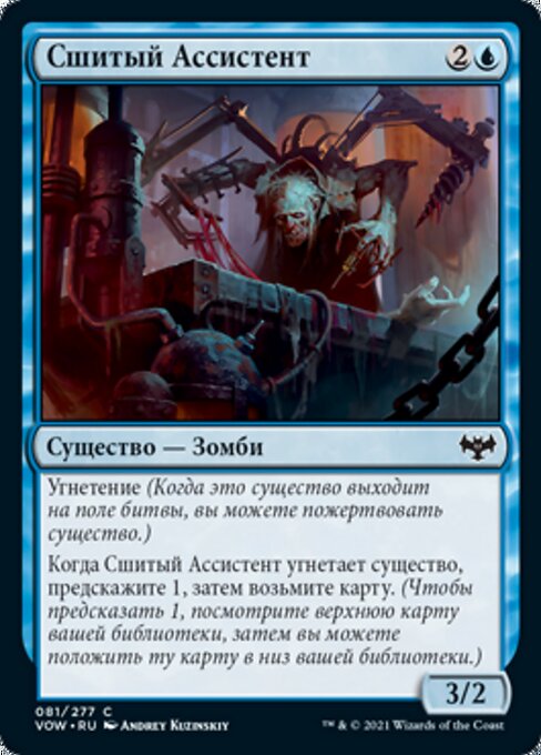 Сшитый Ассистент