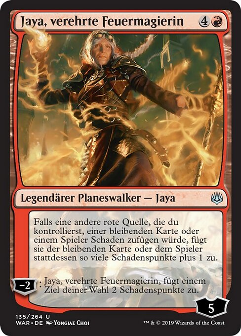 Jaya, Venerated Firemage